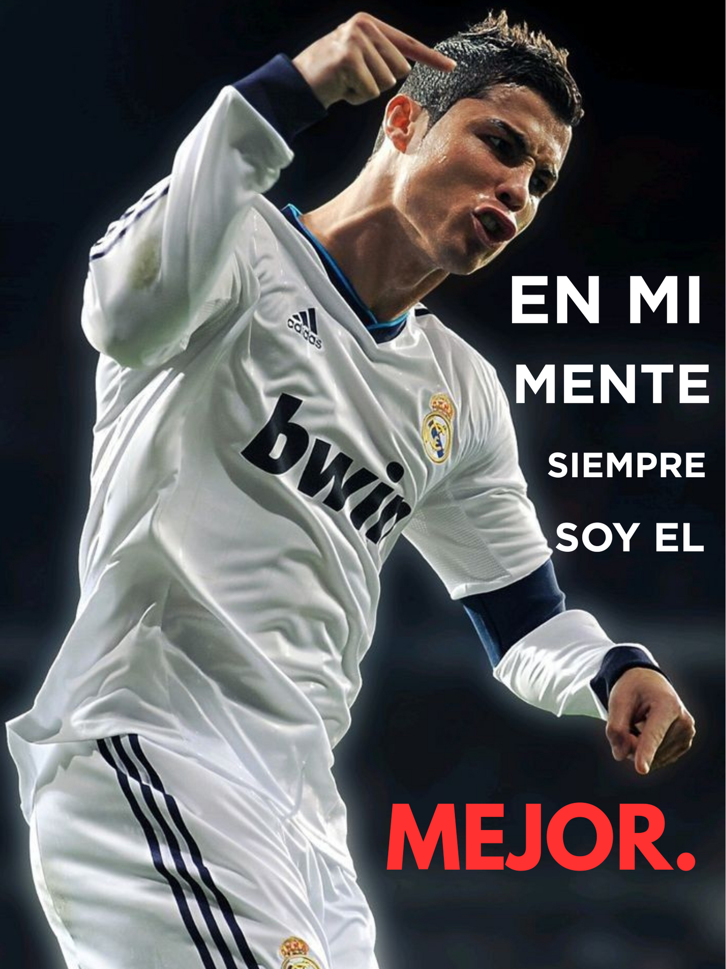 En mi mente siempre soy el mejor-cr7