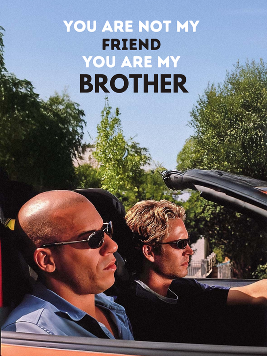 You are not my brother