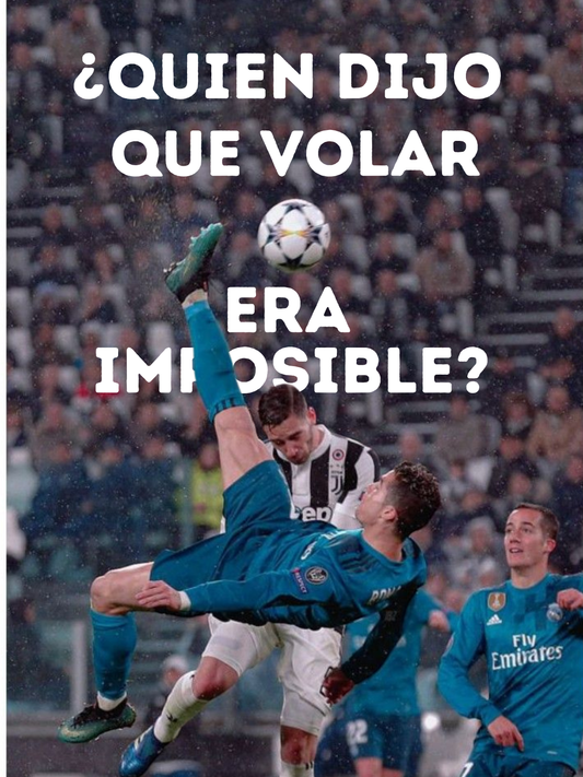 Quien dijo que volar era imposible?-CR7